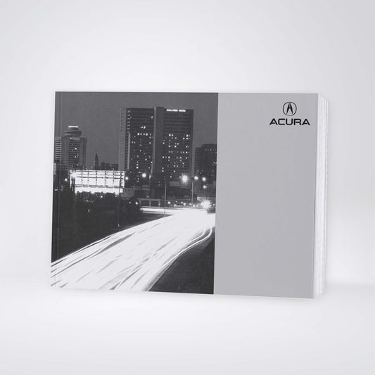 2001 Acura NSX Owner's Manual | English