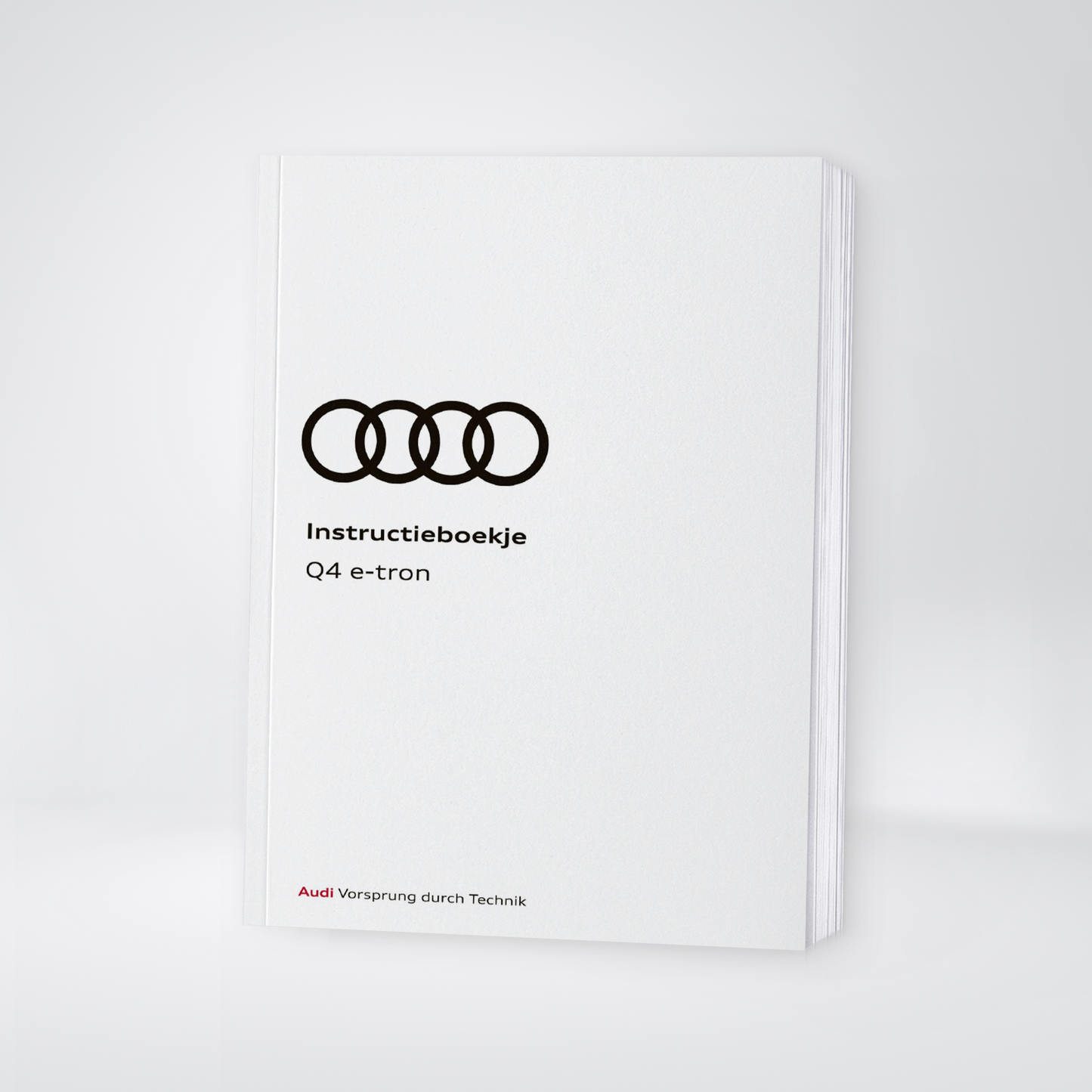 2021 Audi Q4 e-tron Gebruikershandleiding | Nederlands