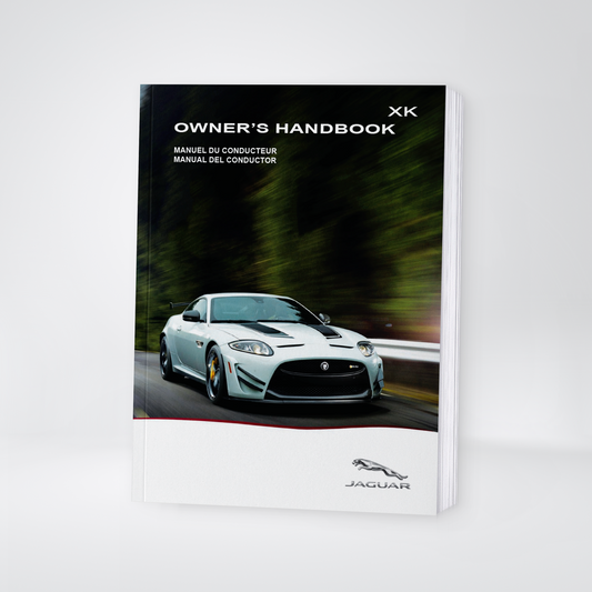 2014 Jaguar XK Owner's Manual | English