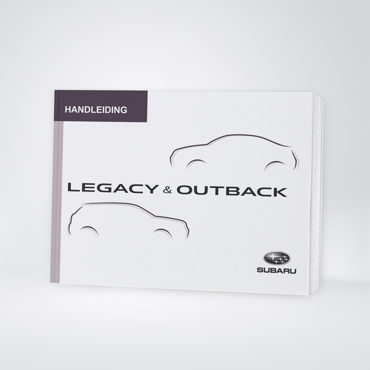 2019 Subaru Outback/Legacy Gebruikershandleiding | Nederlands