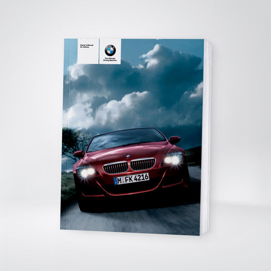 2007 BMW M6 Coupé Owner's Manual | English