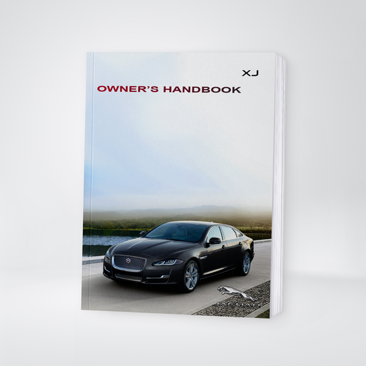 2016 Jaguar XJ Gebruikershandleiding | Engels