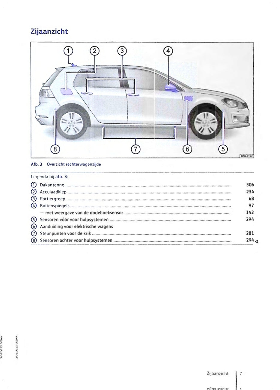 2019 Volkswagen e-Golf Gebruikershandleiding | Nederlands