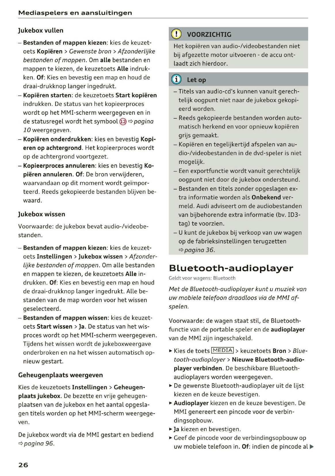 2015-2016 Audi MMI Navigation Plus Manual | Dutch