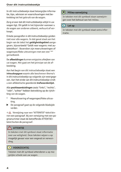 2015-2016 Audi MMI Navigation Plus Manual | Dutch