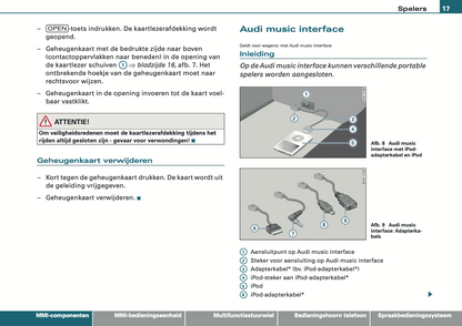 2008-2010 Audi MMI Navigatie Plus Infotainment Handleiding | Nederlands