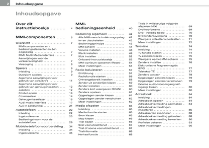 2008-2010 Audi MMI Navigatie Plus Infotainment Handleiding | Nederlands