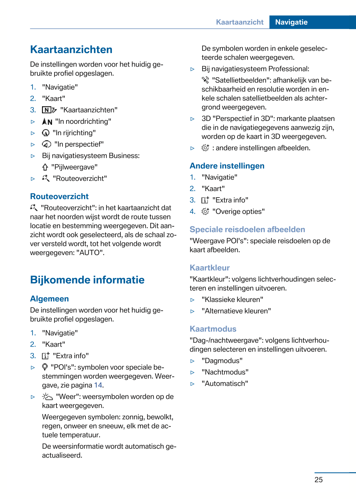 2015 BMW 4 Series Infotainment Manual | Dutch