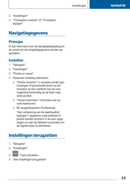 2021 BMW X1 Plug-in-Hybrid Infotainment Manual | Dutch