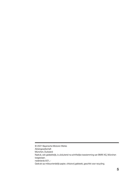 2021 BMW X1 Plug-in-Hybrid Infotainment Manual | Dutch