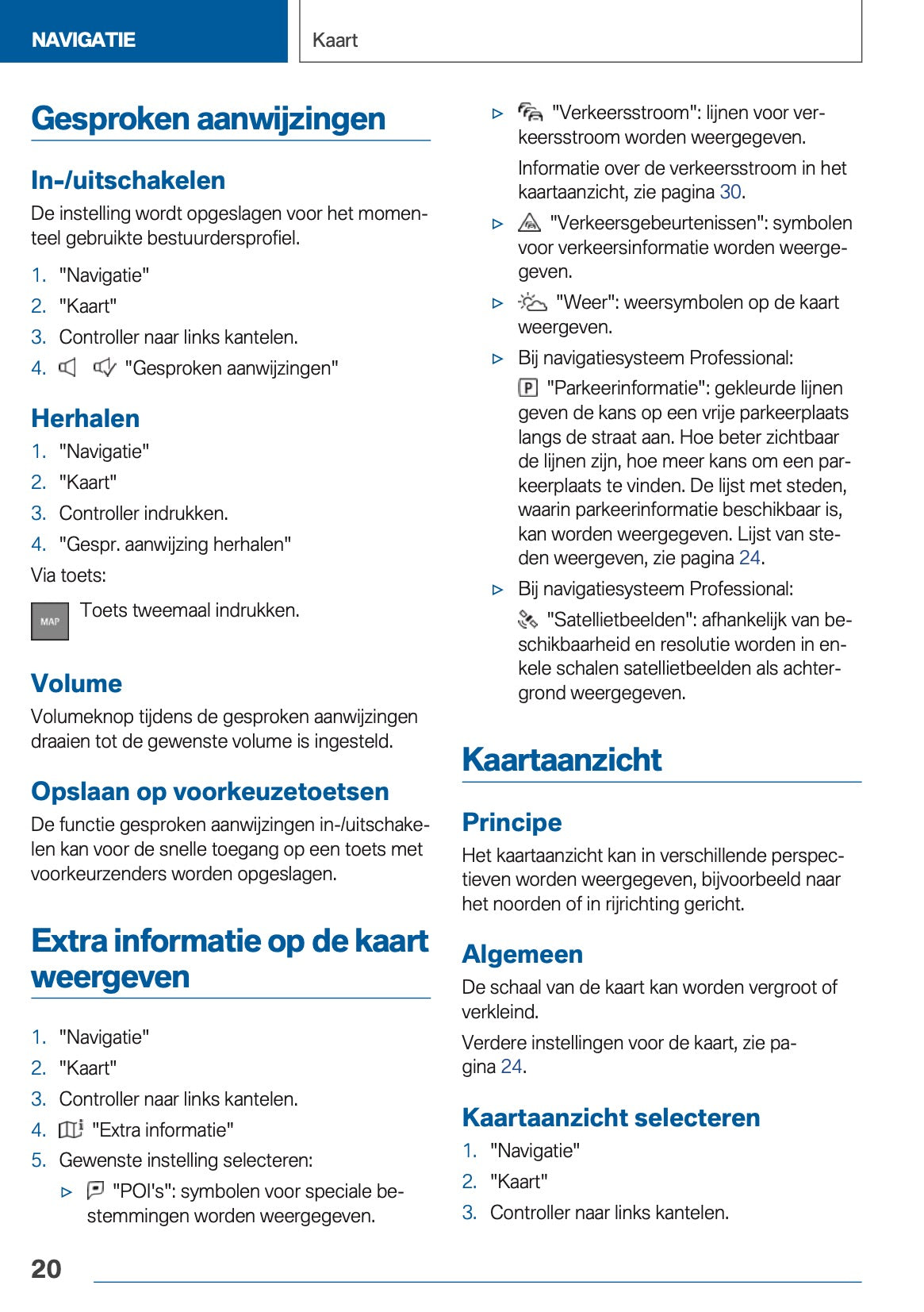 2020 BMW X3 Plug-in-Hybrid Infotainment Manual | Dutch