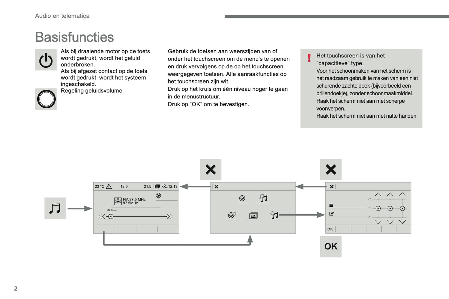 2016-2017 Citroën C3 Infotainment Manual | Dutch