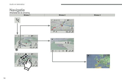 2016-2018 Citroën C4 Picasso/Grand C4 Picasso Infotainment Manual | Dutch