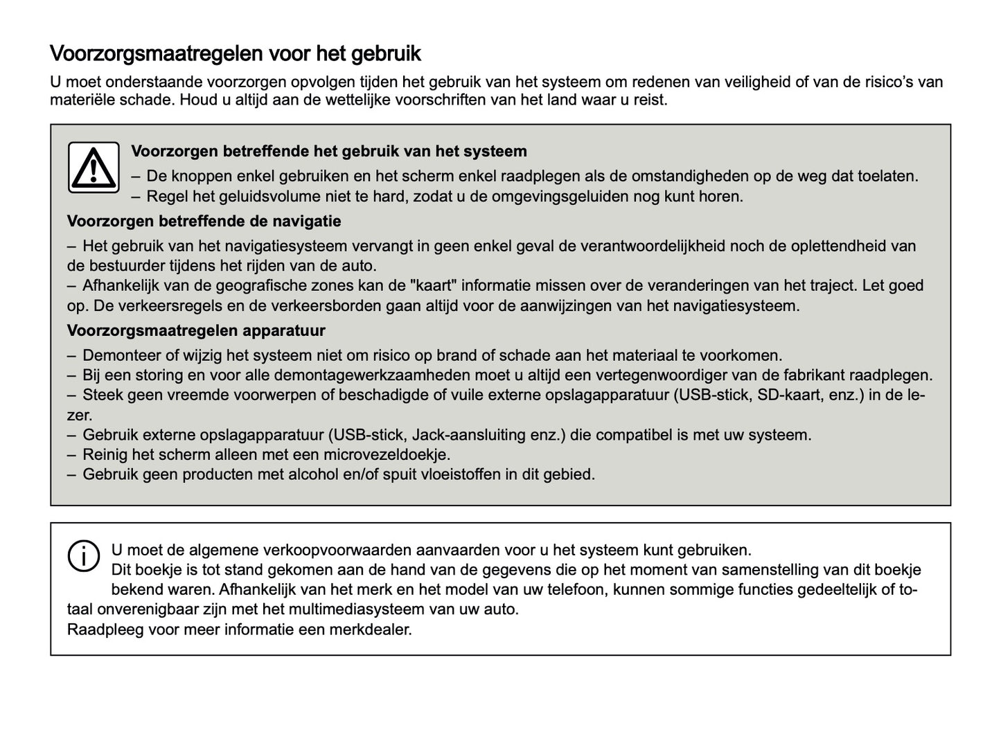 2024-2025 Dacia Media Nav Live Infotainment Manual | Dutch