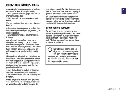 2024-2025 Dacia Media Nav Live Infotainment Manual | Dutch