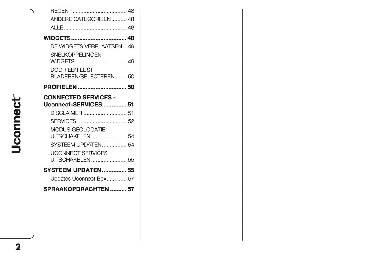 2021-2025 Jeep Compass Uconnect Nav Infotainment Manual | Dutch
