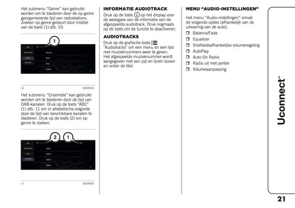 2021-2025 Jeep Compass Uconnect Nav Infotainment Manual | Dutch