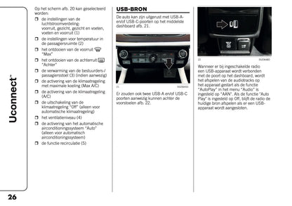 2021-2025 Jeep Compass Uconnect Nav Infotainment Manual | Dutch