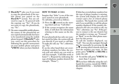 2011-2013 Lancia Delta Blue&Me Instant Nav Manual | English