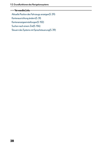 2025-2026 Lexus LBX Navigation Manual | German