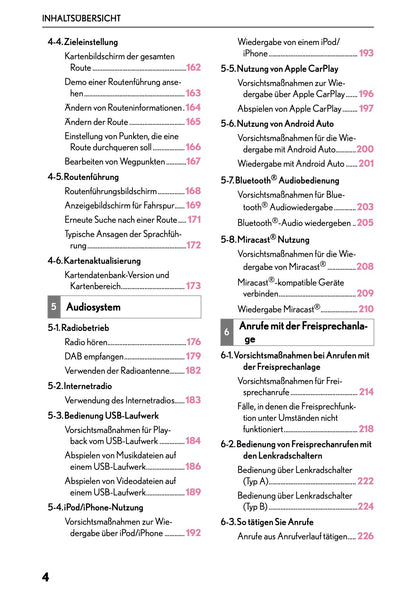 2025-2026 Lexus LBX Navigation Manual | German