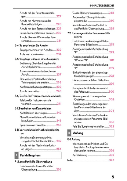 2025-2026 Lexus LBX Navigation Manual | German