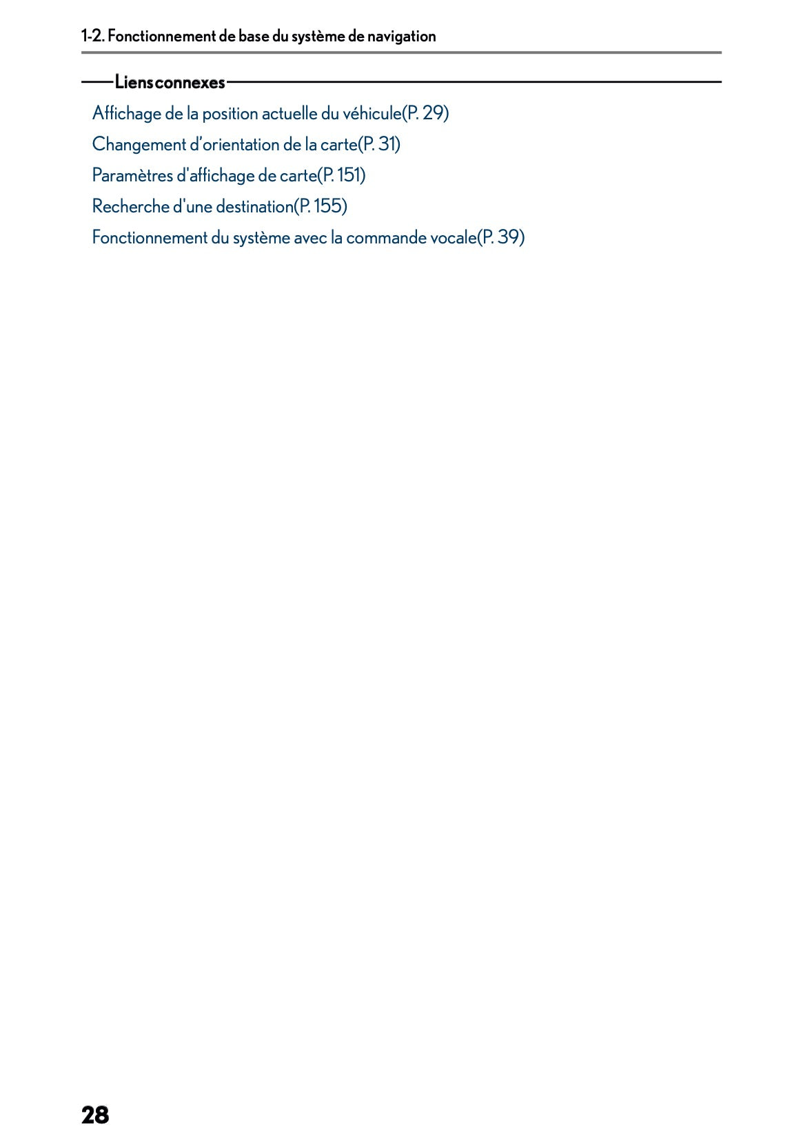 2025-2026 Lexus LBX Navigation Manual | French