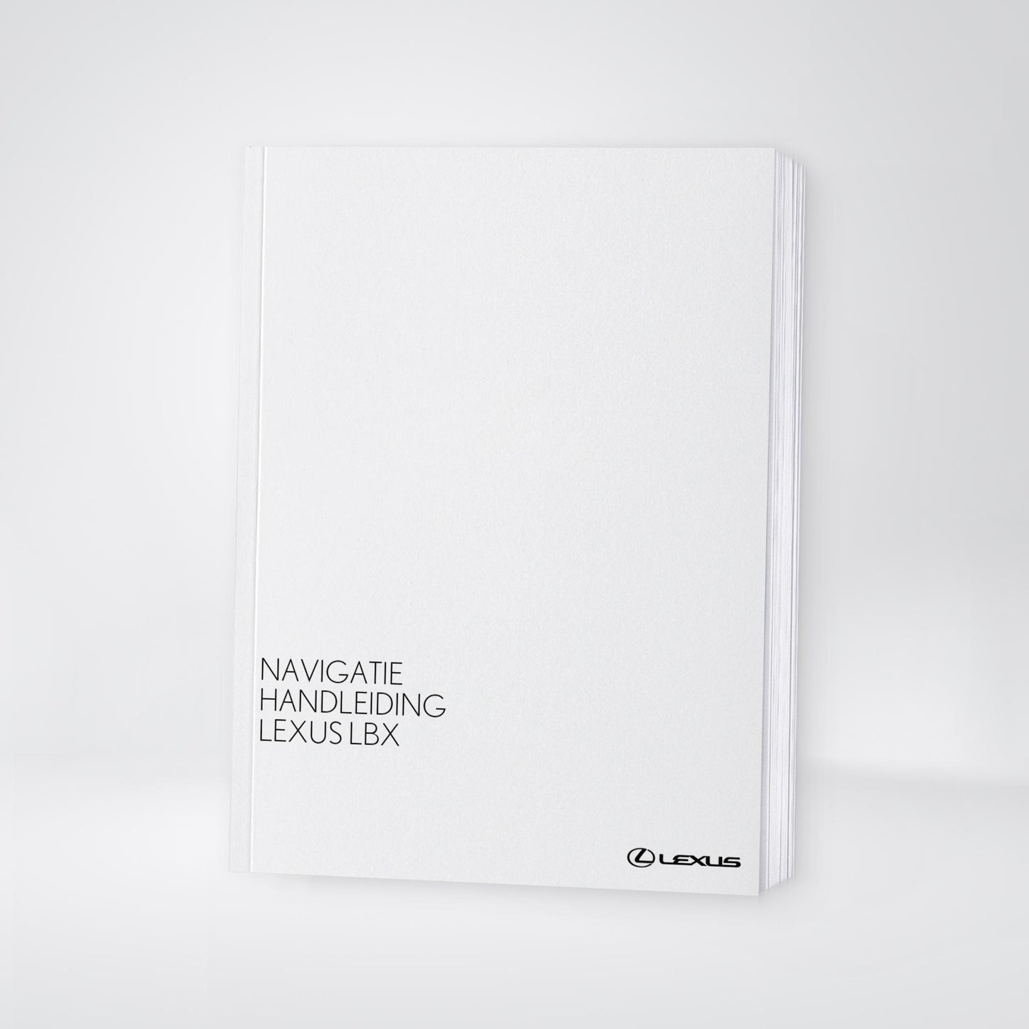 2025-2026 Lexus LBX Navigation Manual | Dutch