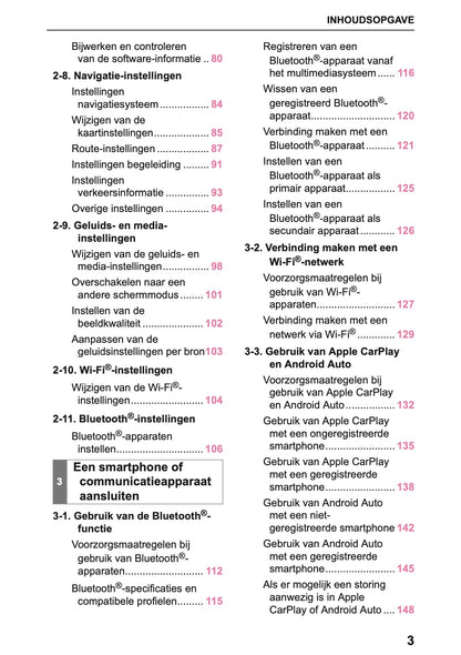 2025-2026 Lexus LBX Navigation Manual | Dutch