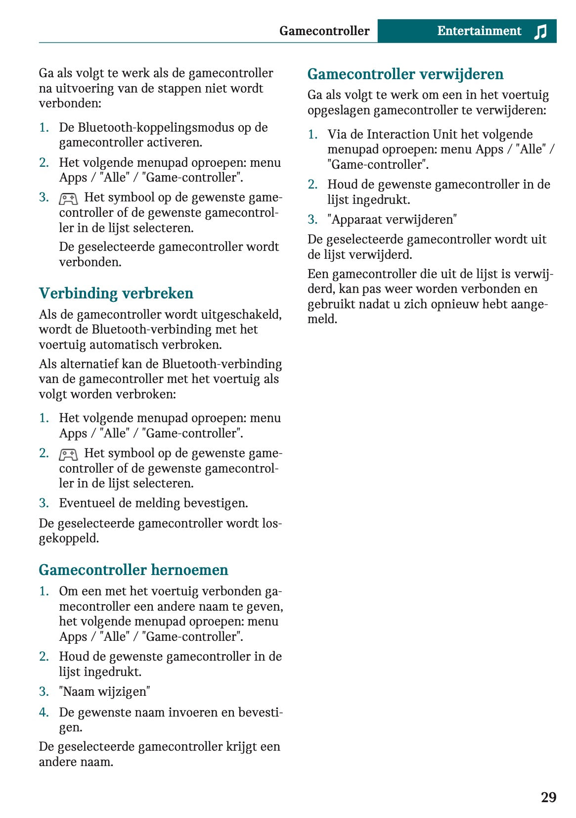 2025-2026 Mini Cooper Infotainment Manual | Dutch
