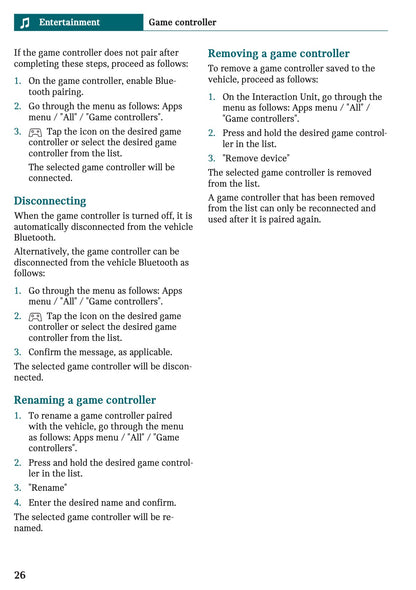 2026 Mini Cooper Convertible Infotainment Manual | English US