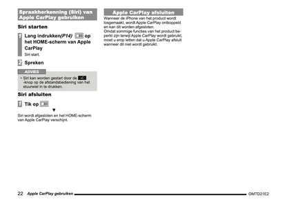 2021 Mitsubishi Eclipse Cross PHEV Smartphone Link Display Audio Infotainment Manual | Dutch