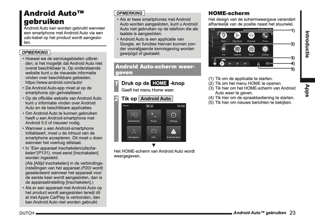 2021 Mitsubishi Eclipse Cross PHEV Smartphone Link Display Audio Infotainment Manual | Dutch