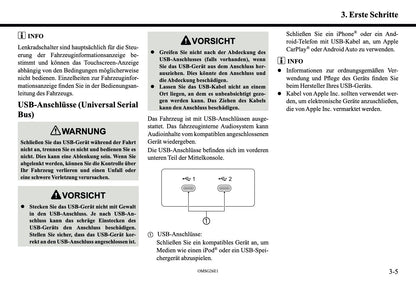 2026 Mitsubishi Outlander PHEV Smartphone Link Display Audio Manual | German