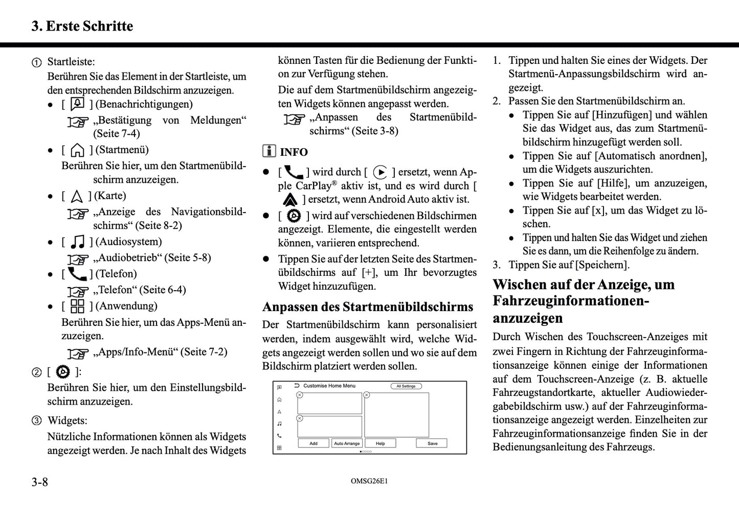 2026 Mitsubishi Outlander PHEV Smartphone Link Display Audio Manual | German