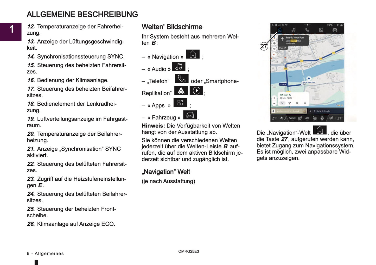 2025 Mitsubishi Smartphone Link Display Audio Manual | German