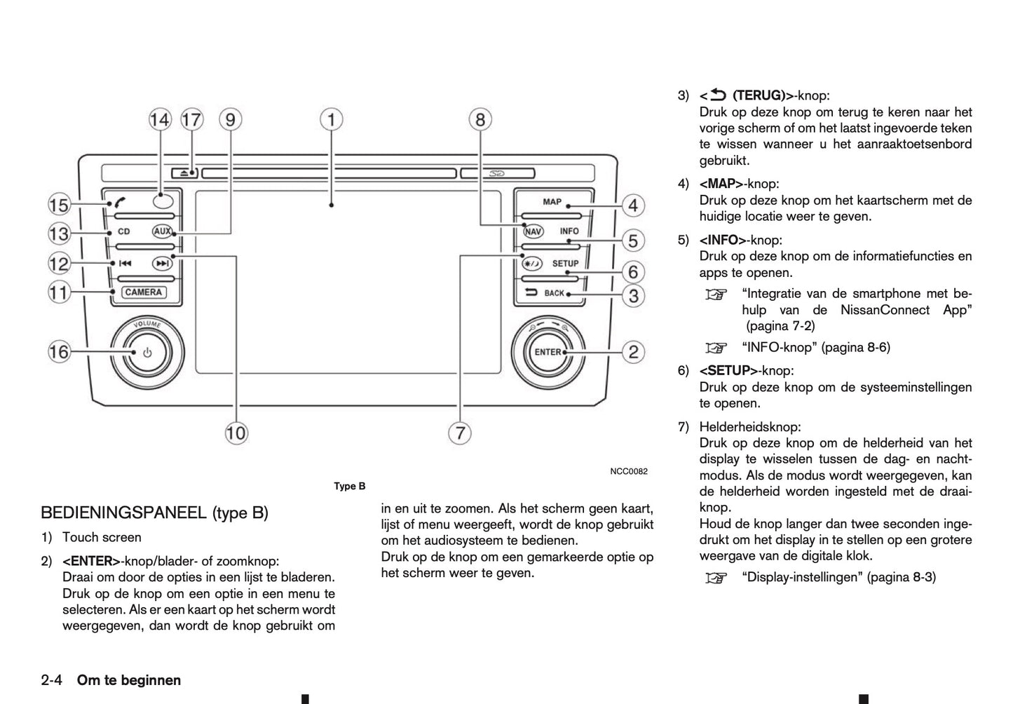 2016-2018 Nissan Connect Infotainment Handleiding | Nederlands