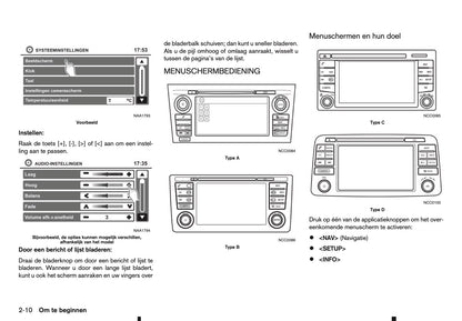2016-2018 Nissan Connect Infotainment Handleiding | Nederlands