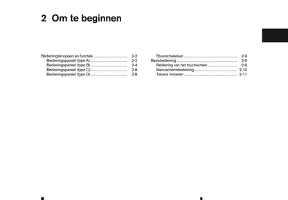 2016-2018 Nissan Connect Infotainment Handleiding | Nederlands