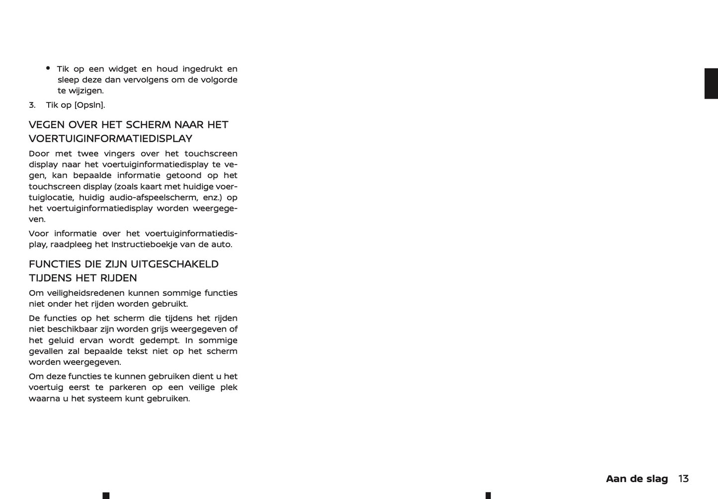 2024-2025 Nissan Connect Infotainment Manual | Dutch