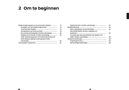 2022-2023 Nissan Juke Connect Infotainment Manual | Dutch