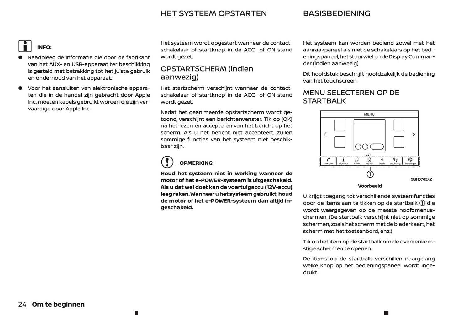 2022-2023 Nissan Juke Connect Infotainment Manual | Dutch