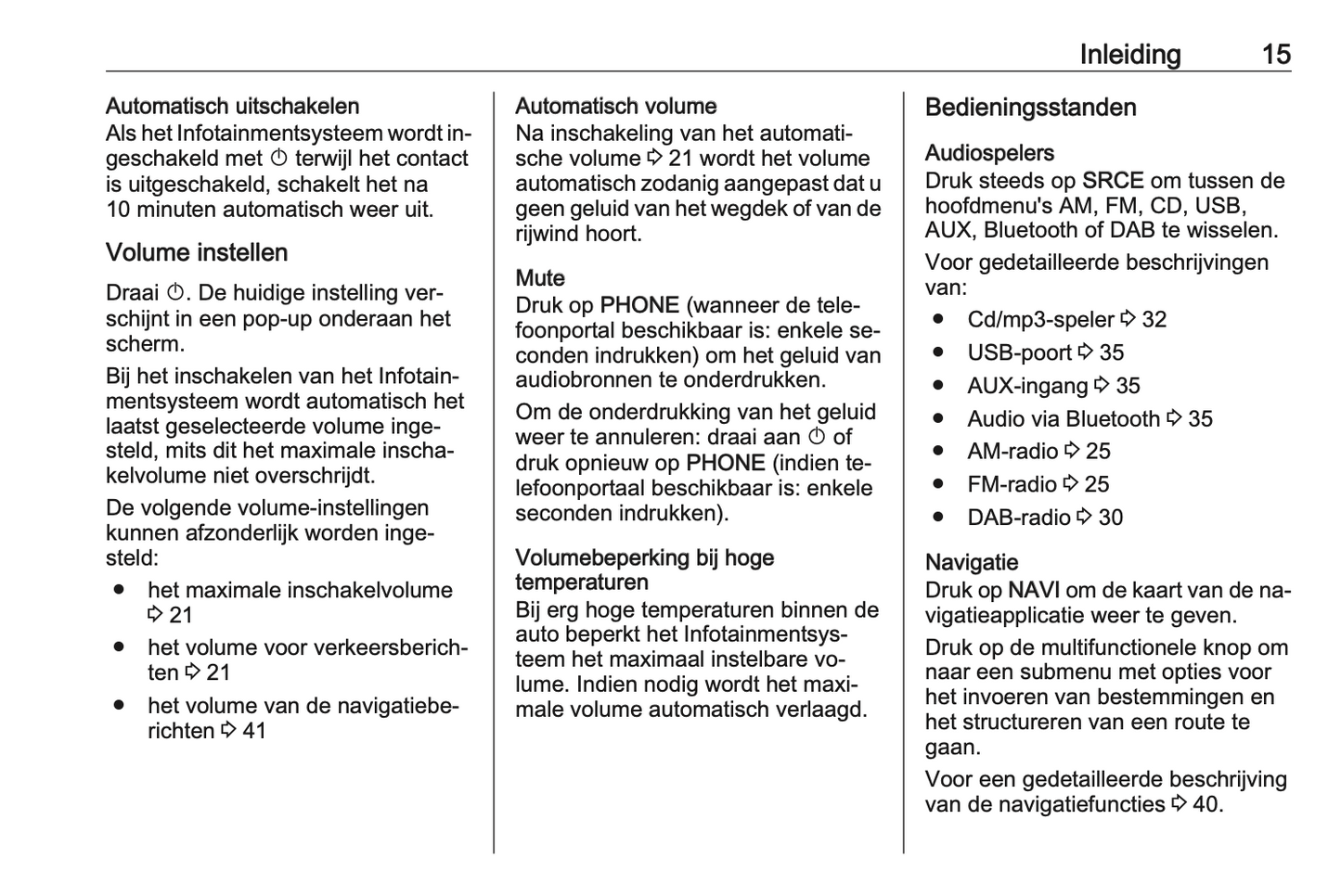 2016 Opel Cascada Infotainment Manual | Dutch