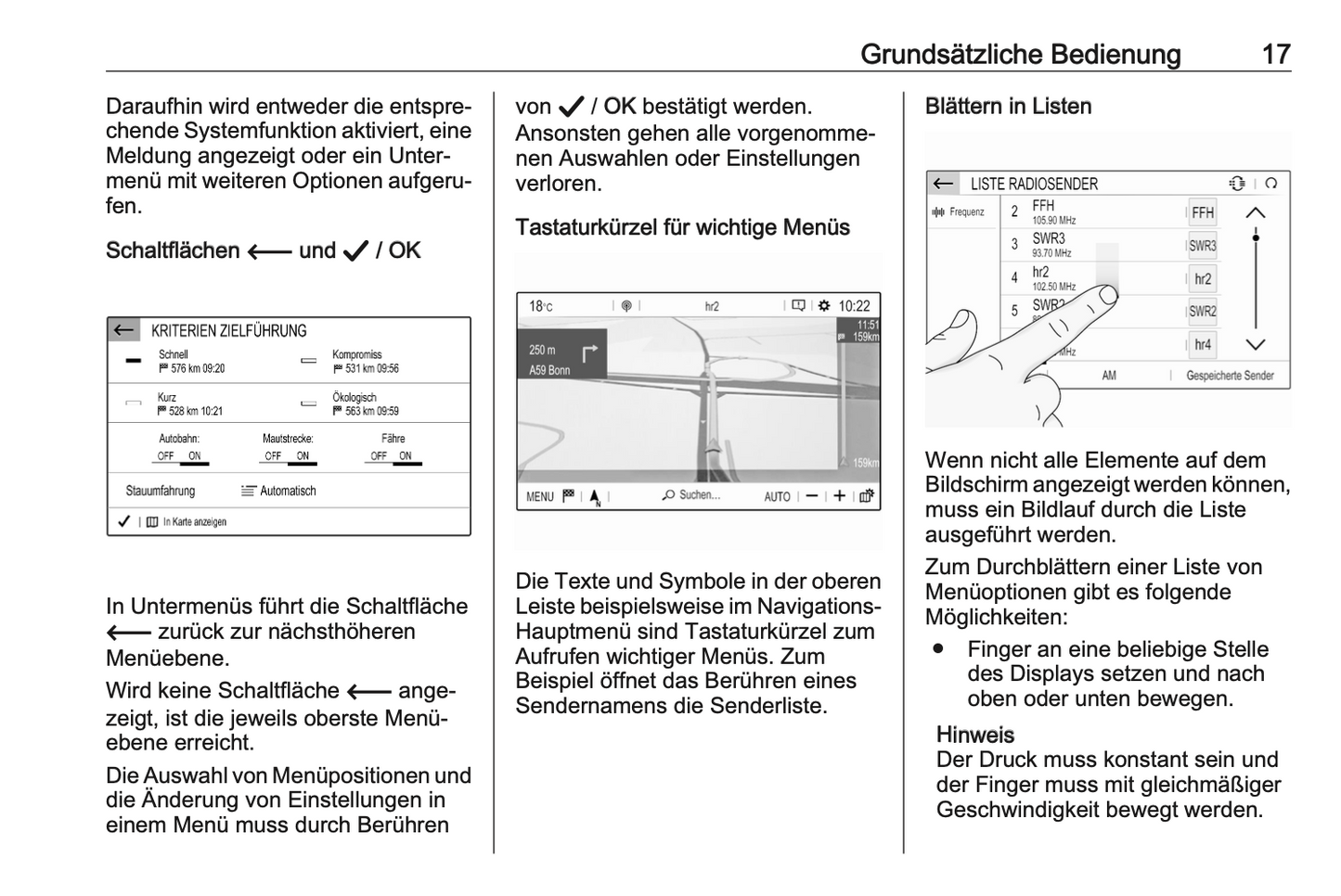 2021 Opel Corsa / Corsa-e Infotainment Manual German