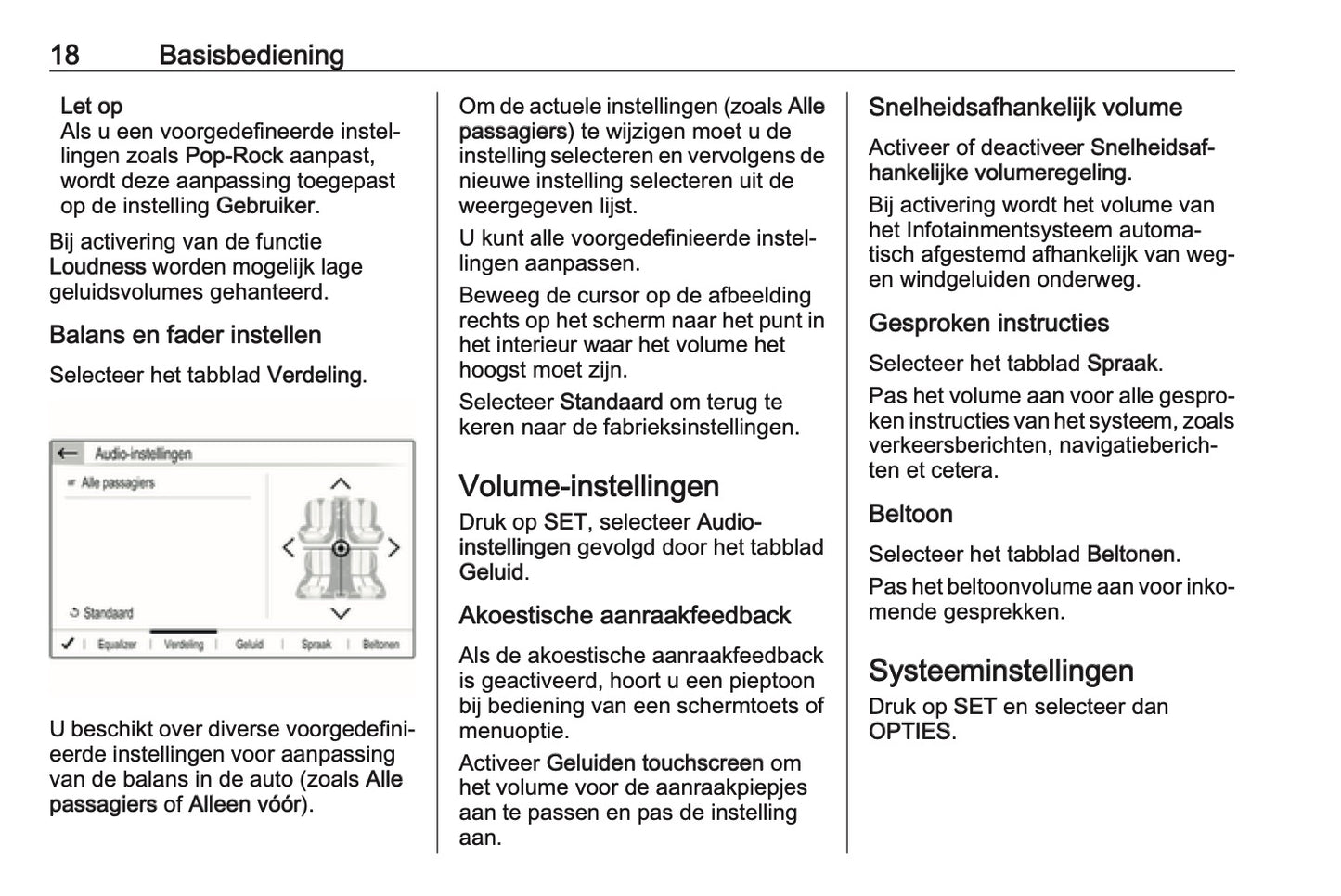2018 Opel Crossland X Infotainment Manual | Dutch