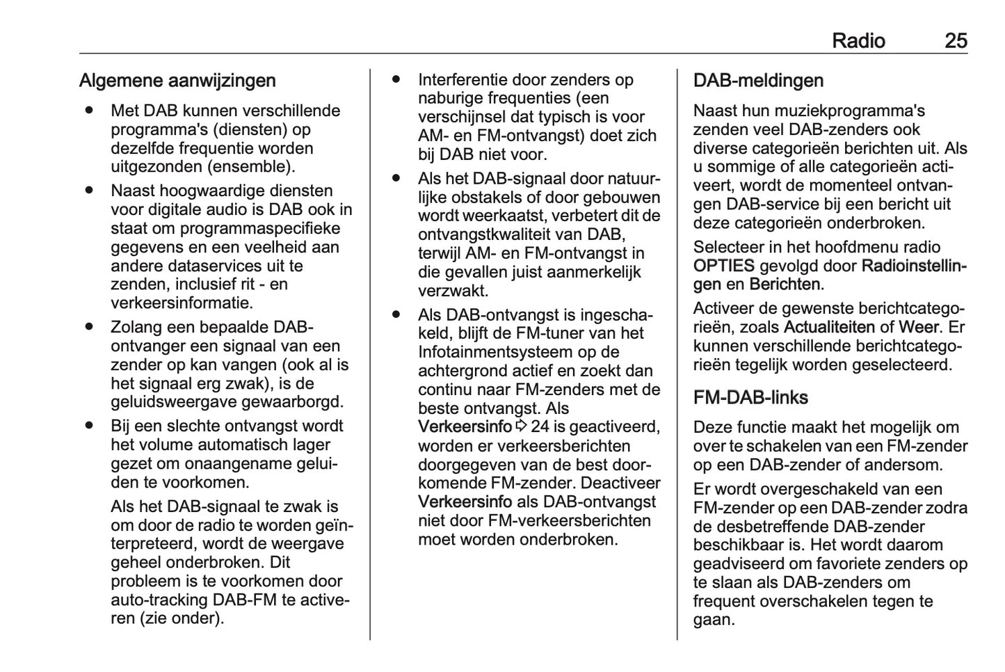 2018 Opel Crossland X Infotainment Manual | Dutch