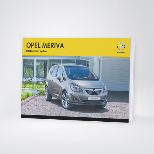 2012 Opel Meriva Infotainment Manual | Dutch