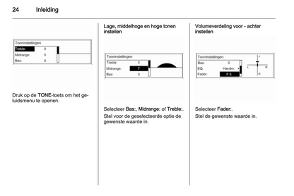 2013 Opel Zafira Tourer Infotainment Manual | Dutch