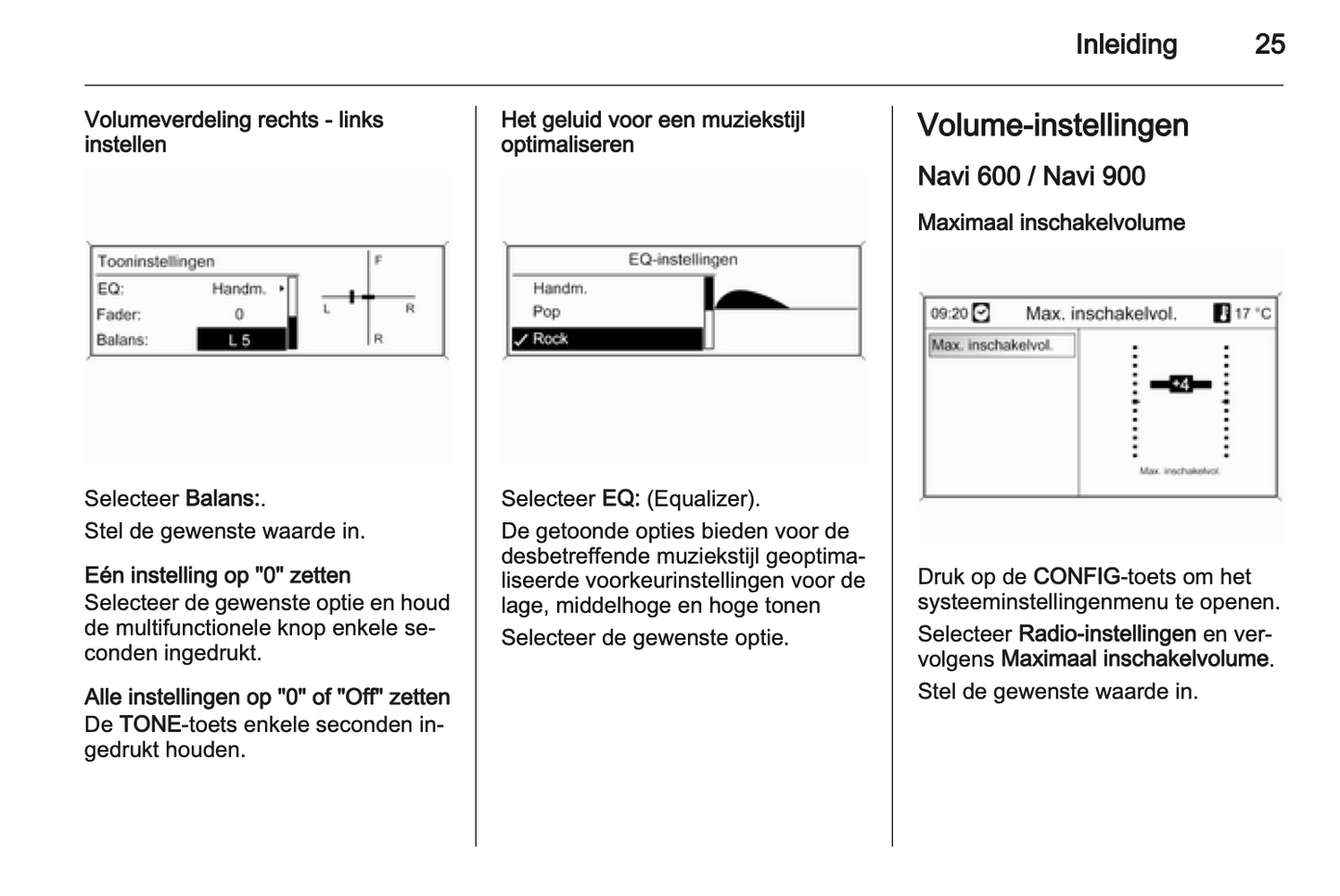 2013 Opel Zafira Tourer Infotainment Manual | Dutch