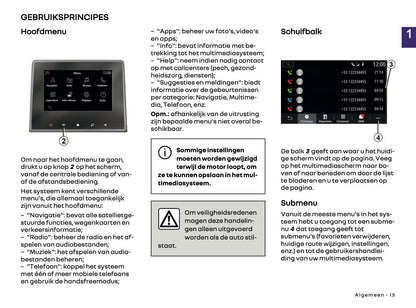 2018-2025 Renault Easy Link Infotainment Manual | Dutch